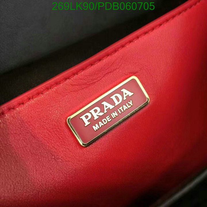 Prada Bag-(Mirror)-Diagonal-,Code: PDB060705,$: 269USD