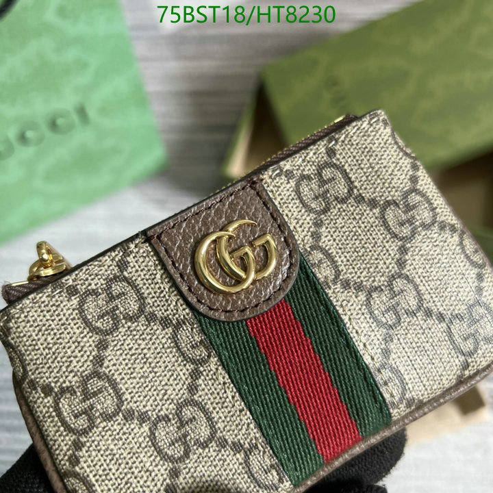 Gucci Bag-(Mirror)-Wallet-,Code: HT8230,$: 75USD