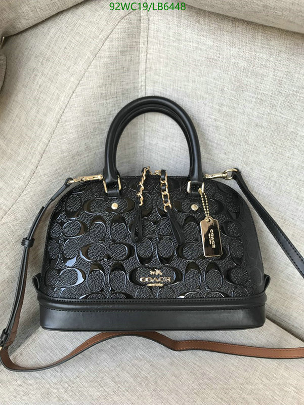 Coach Bag-(4A)-Handbag-,Code: LB6448,$: 92USD