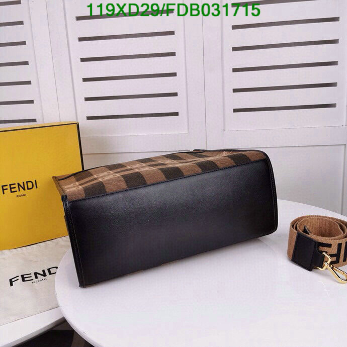 Fendi Bag-(4A)-Handbag-,Code: FDB031715,$:119USD