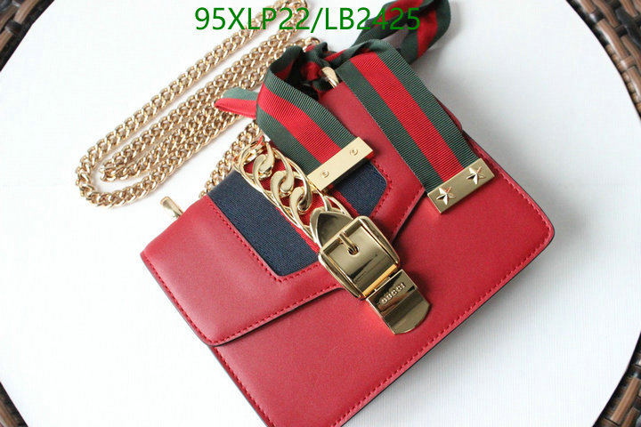 Gucci Bag-(4A)-Diagonal-,Code: LB2425,$: 95USD