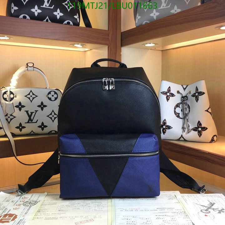 LV Bags-(4A)-Backpack-,Code: LBU011663,$: 119USD