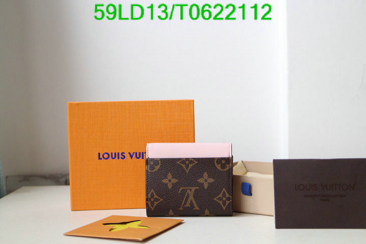 LV Bags-(Mirror)-Wallet-,Code: T0622112,$: 59USD