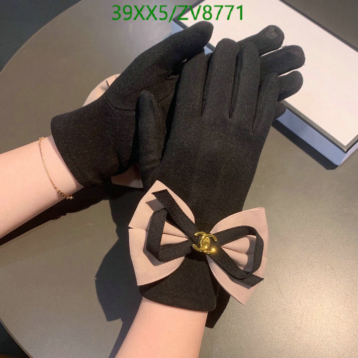 Gloves-Chanel, Code: ZV8771,$: 39USD