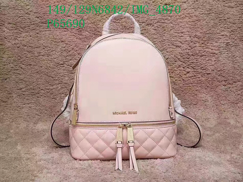 Michael Kors Bag-(Mirror)-Backpack-,Code: MSB122337,$: 149USD