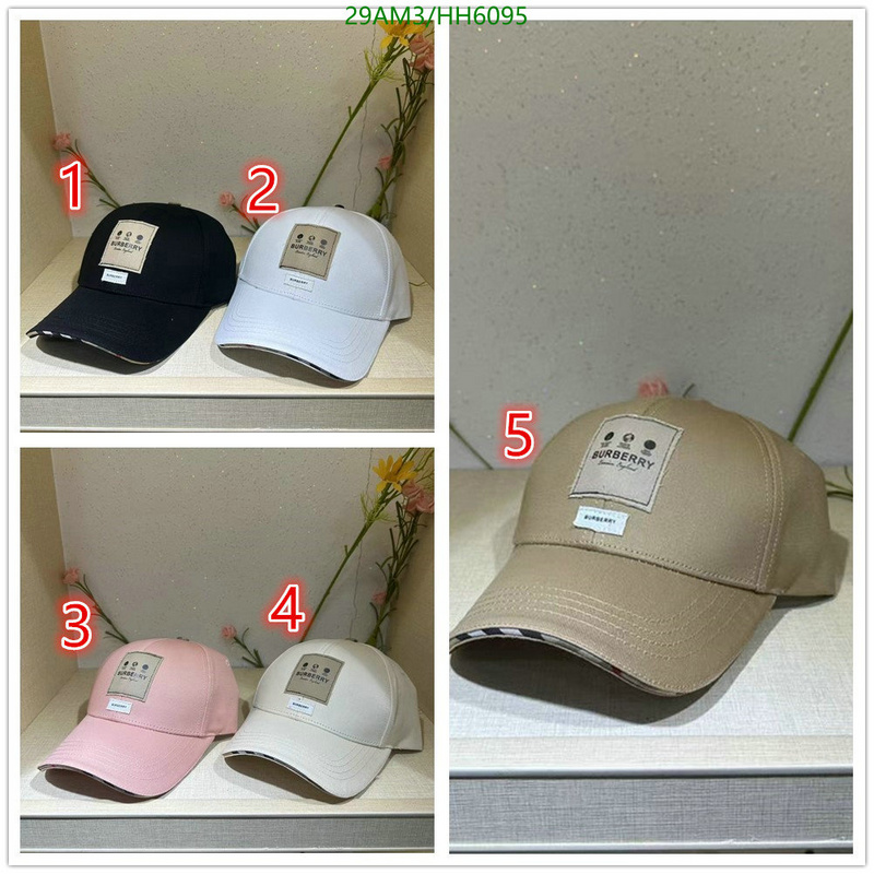 Cap -(Hat)-Burberry, Code: HH6095,$: 29USD