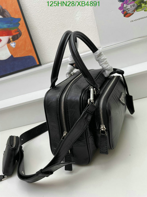 Prada Bag-(4A)-Diagonal-,Code: XB4891,$: 125USD