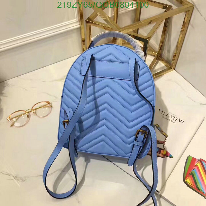 Gucci Bag-(Mirror)-Backpack-,Code: GGB0804100,$:219USD