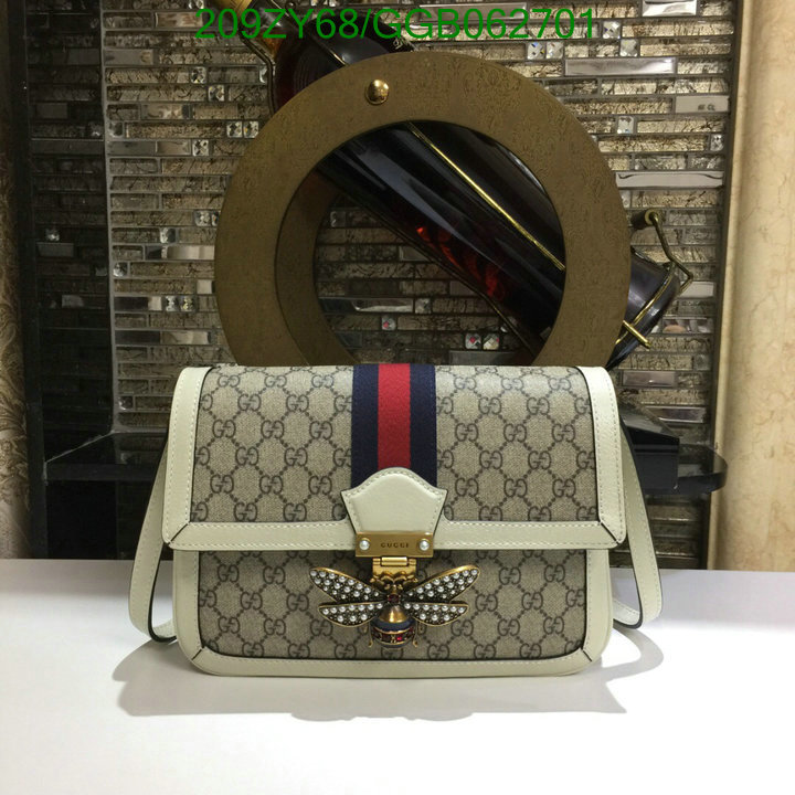 Gucci Bag-(Mirror)-Diagonal-,Code: GGB062701,$: 209USD