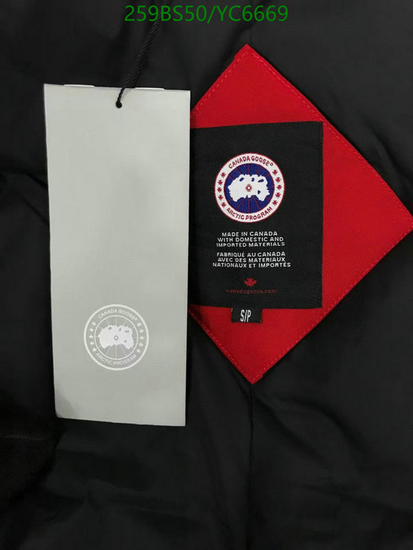 Down jacket Men-Canada Goose, Code: YC6669,$: 259USD