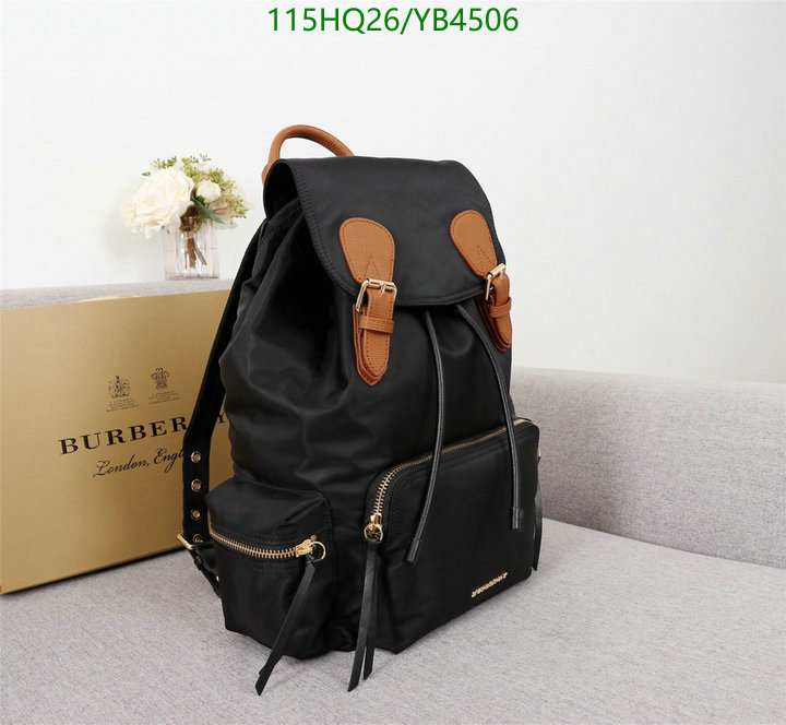 Burberry Bag-(4A)-Backpack-,Code: YB4506,$: 115USD