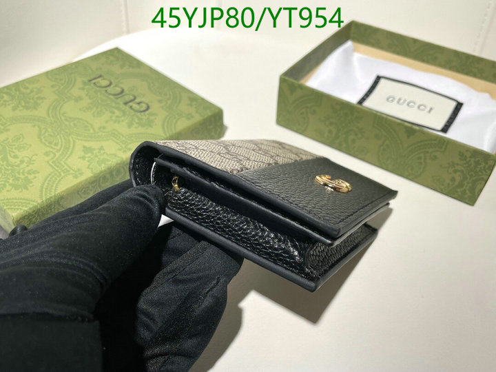 Gucci Bag-(4A)-Wallet-,Code: YT954,$: 45USD
