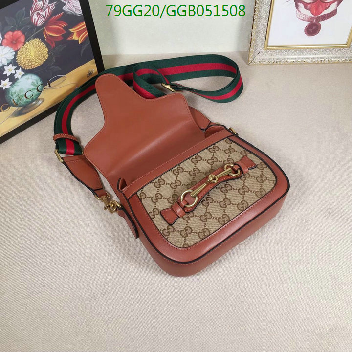 Gucci Bag-(4A)-Horsebit-,Code: GGB051508,$:79USD