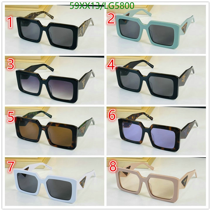 Glasses-Prada, Code: LG5800,$: 59USD