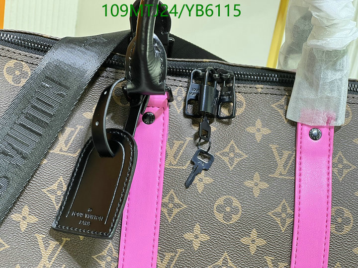 LV Bags-(4A)-Keepall BandouliRe 45-50-,Code: YB6115,$: 109USD
