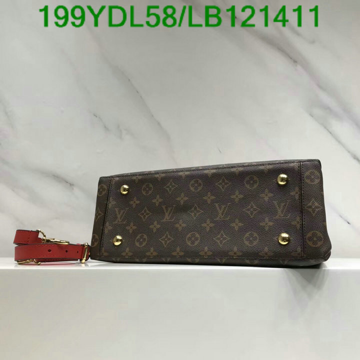 LV Bags-(Mirror)-Handbag-,Code: LB121411,$: 199USD