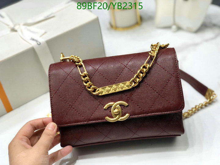 Chanel Bags ( 4A )-Diagonal-,Code: YB2315,$: 89USD