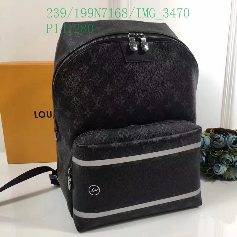 LV Bags-(Mirror)-Backpack-,Code：LB113095,$: 239USD