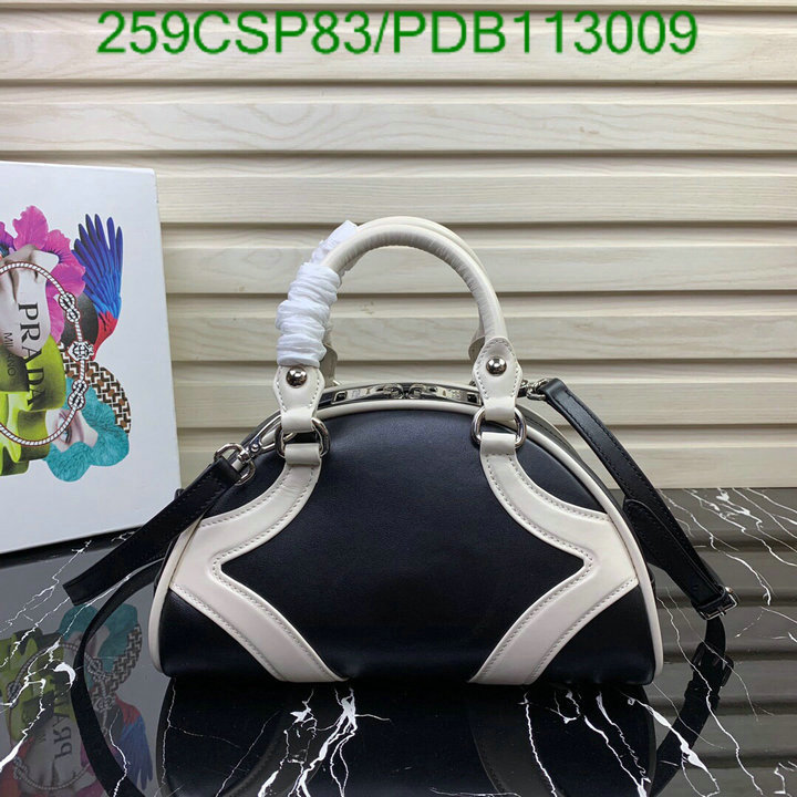 Prada Bag-(Mirror)-Handbag-,Code: PDB113009,$: 259USD