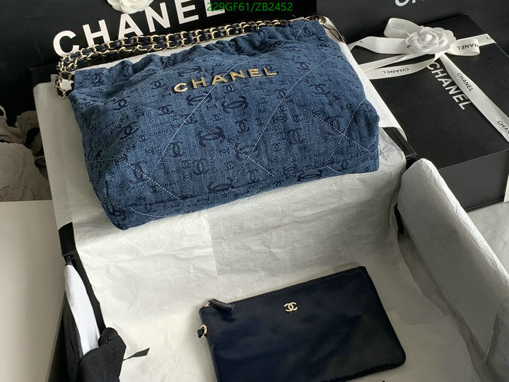 Chanel Bags -(Mirror)-Diagonal-,Code: ZB2452,$: 229USD