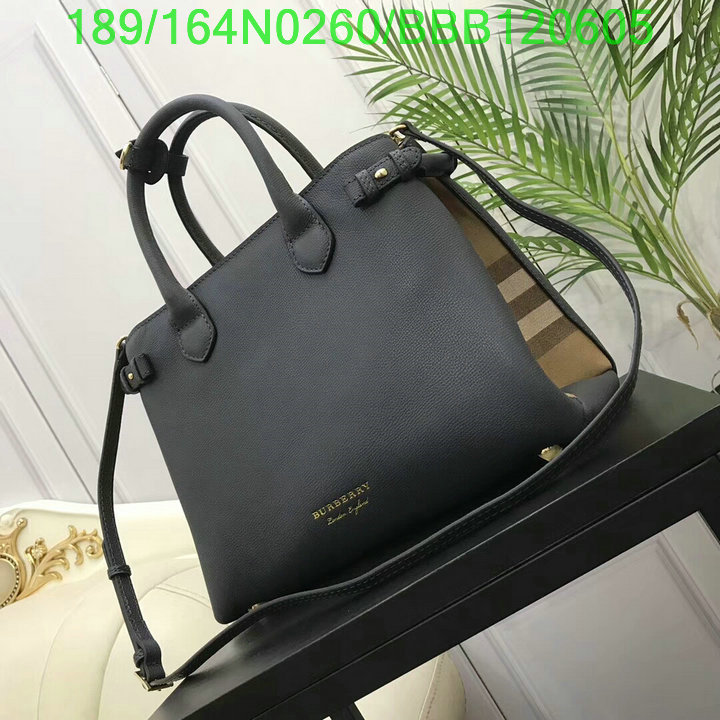 Burberry Bag-(Mirror)-Handbag-,Code: BBB120605,$: 189USD