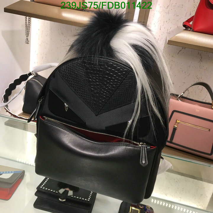 Fendi Bag-(Mirror)-Backpack-,Code: FDB011422,$: 239USD
