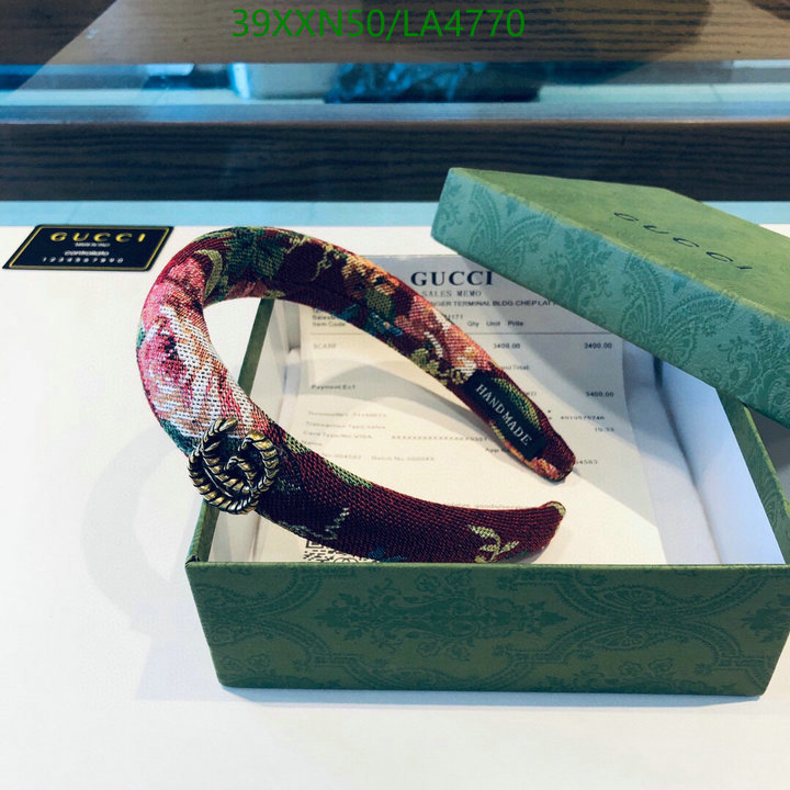 Headband-Gucci, Code: LA4770,$: 39USD