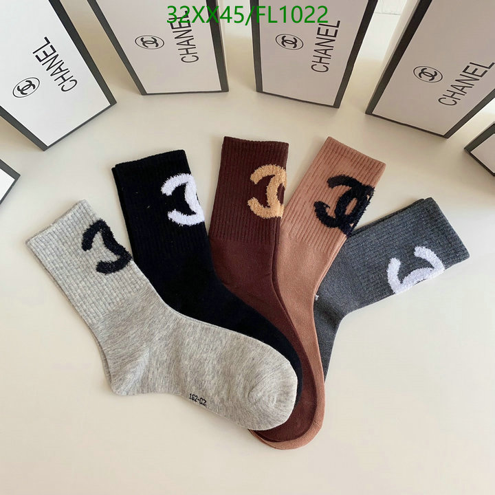 Sock-Chanel,Code: FL1021,$: 32USD