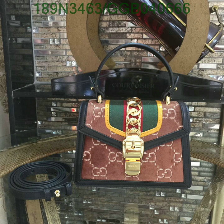 Gucci Bag-(Mirror)-Handbag-,Code:GGB040666,$: 189USD