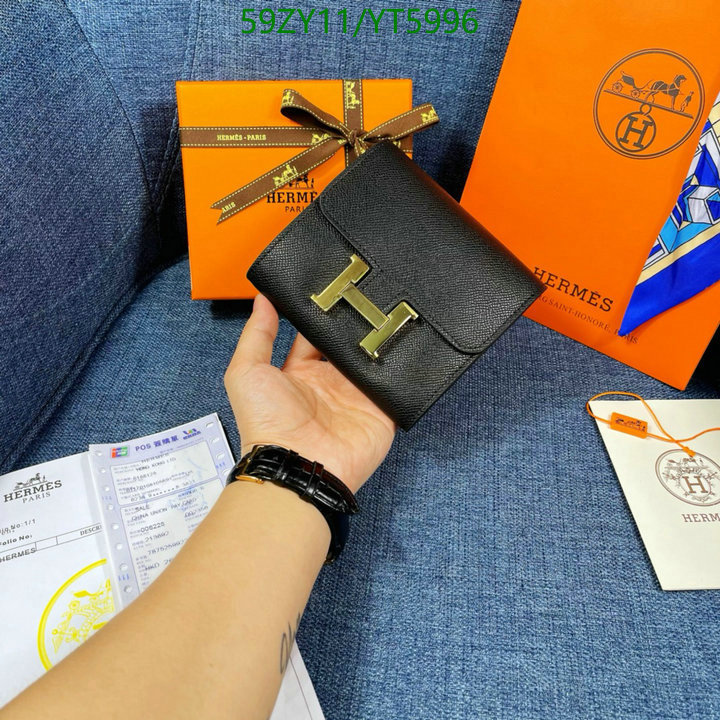 Hermes Bag-(4A)-Wallet-,Code: YT5996,$: 59USD