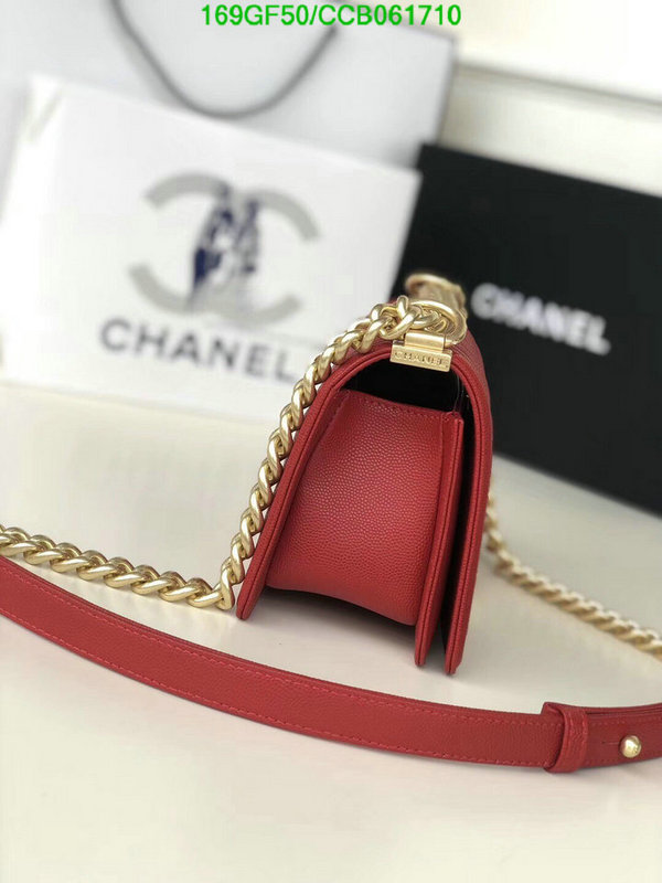 Chanel Bags -(Mirror)-Le Boy,Code: CCB061710,$: 169USD