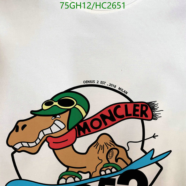 Clothing-Moncler, Code: HC2651,$: 75USD