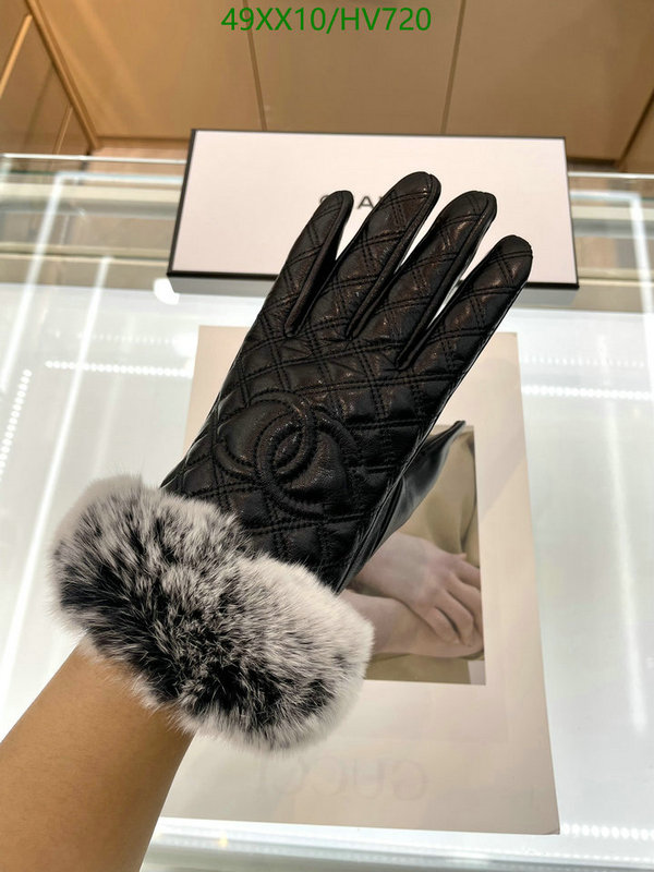 Gloves-Chanel, Code: HV720,$: 49USD
