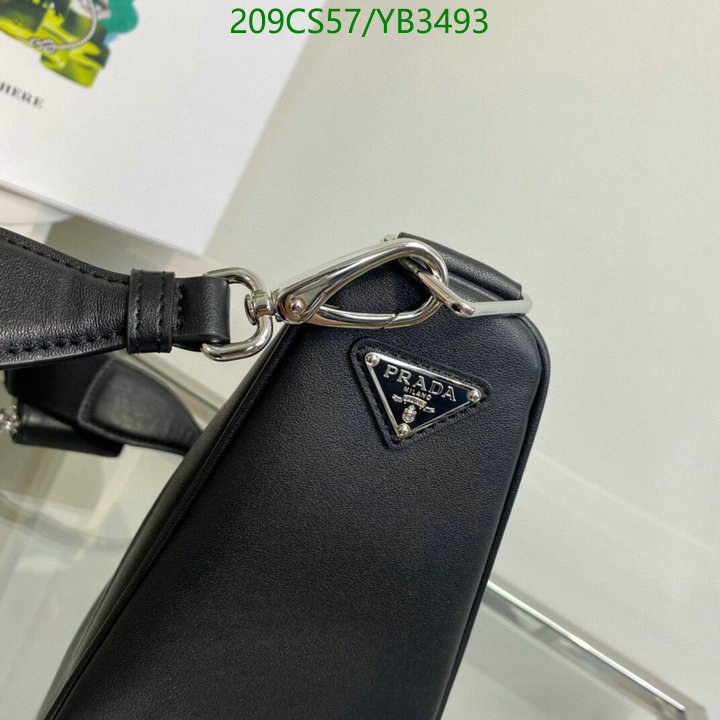 Prada Bag-(Mirror)-Triangle,Code: YB3493,$: 209USD