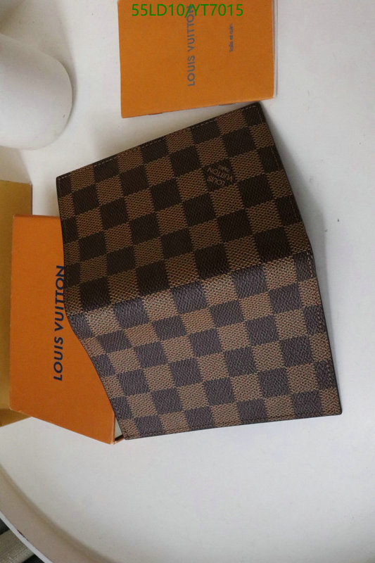 LV Bags-(Mirror)-Wallet-,Code: YT7015,$: 55USD