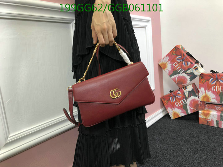 Gucci Bag-(Mirror)-Diagonal-,Code: GGB061101,$:199USD