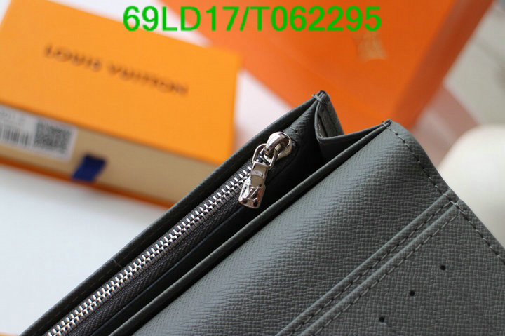 LV Bags-(Mirror)-Wallet-,Code: T062295,$: 69USD