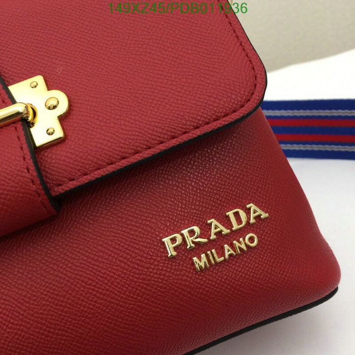 Prada Bag-(Mirror)-Diagonal-,Code: PDB011936,$:149USD