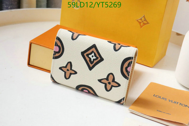 LV Bags-(Mirror)-Wallet-,Code: YT5269,$: 59USD