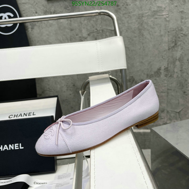 Chanel-Ballet Shoes,Code: ZS4787,$: 95USD