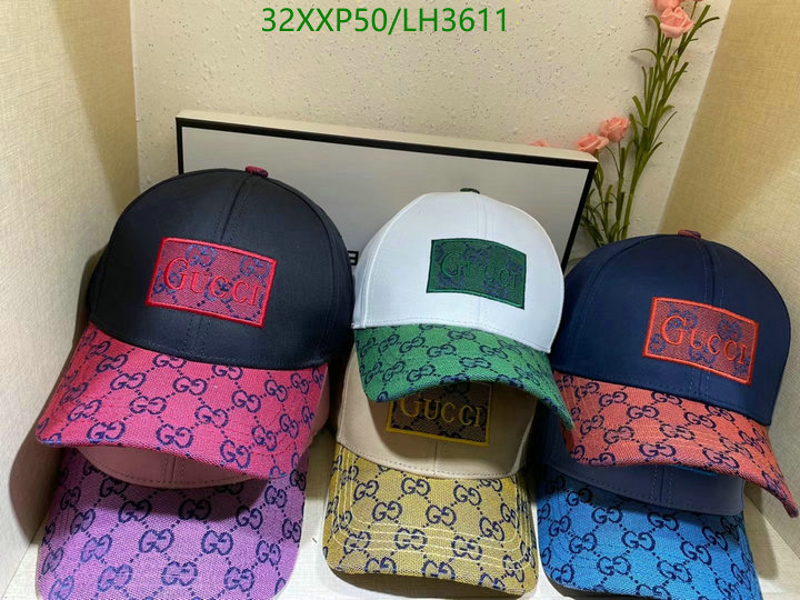 Cap -(Hat)-Gucci, Code: LH3611,$: 32USD