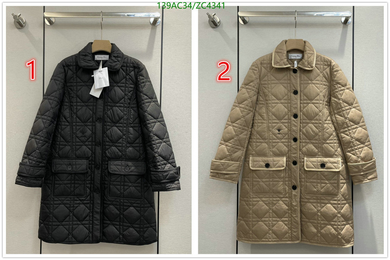 Down jacket Women-Dior, Code: ZC4341,$: 139USD