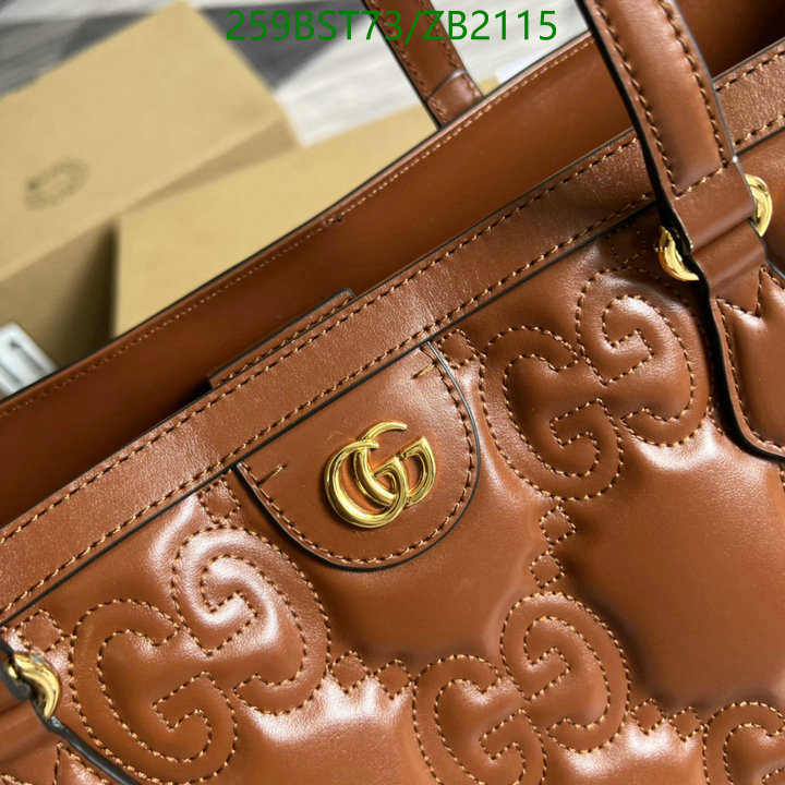 Gucci Bag-(Mirror)-Handbag-,Code: ZB2115,$: 259USD