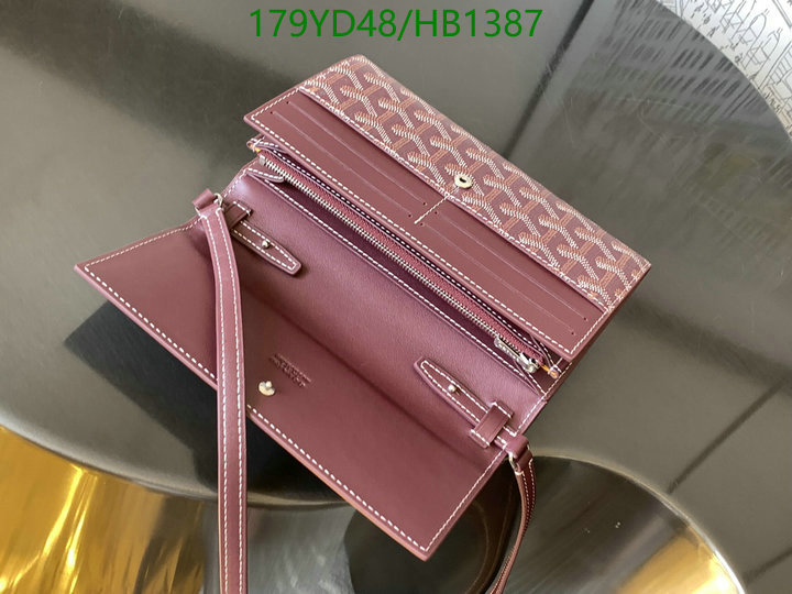 Goyard Bag-(Mirror)-Diagonal-,Code: HB1387,$: 179USD