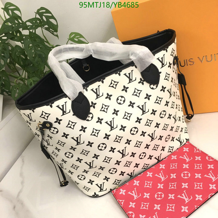 LV Bags-(4A)-Neverfull-,Code: YB4685,$: 95USD