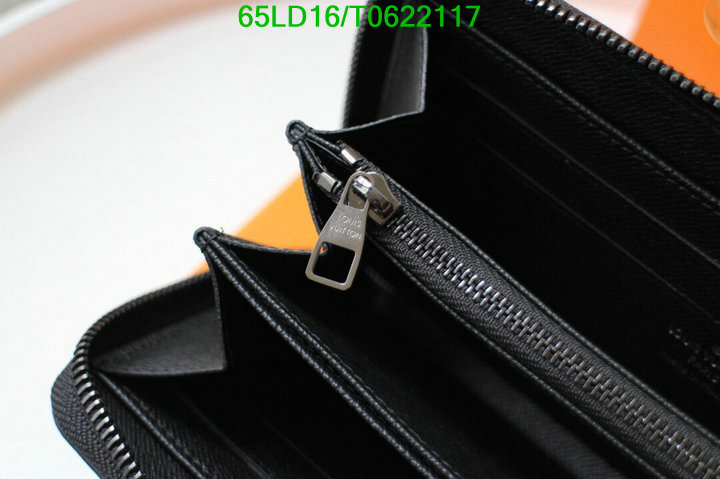 LV Bags-(Mirror)-Wallet-,Code: T0622117,$: 65USD