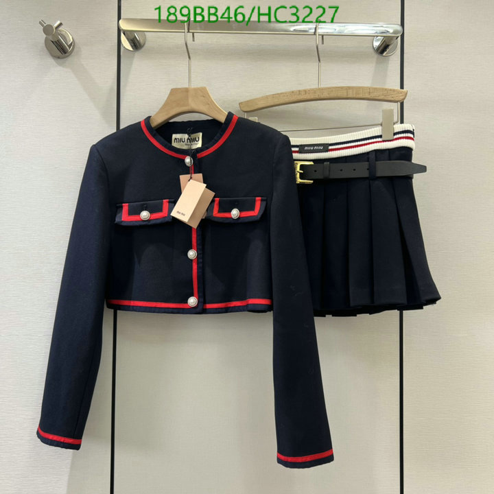 Clothing-MIUMIU, Code: HC3227,$: 189USD