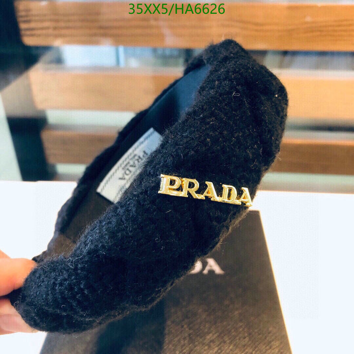 Headband-Prada, Code: HA6626,$: 35USD