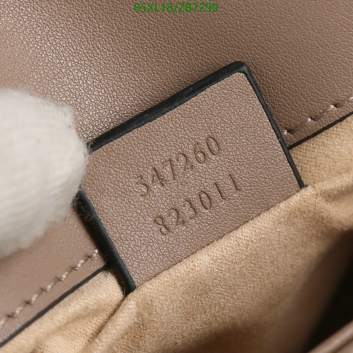 Gucci Bag-(4A)-Marmont,Code: ZB7299,$: 85USD