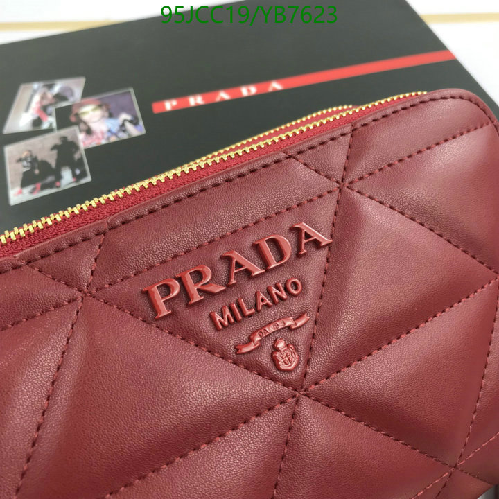 Prada Bag-(4A)-Diagonal-,Code: YB7623,$: 95USD